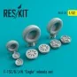 F-15 (C, D, J, N) Eagle (weighted) wheels set, 1/32 - ResKit Models... F-15 (C, D, J, N) Eagle (weighted) wheels set, 1/32 - ResKit Models...