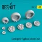 Eurofighter Typhoon wheels set, 1/32 - ResKit Models RS32-0059