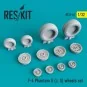 F-4 (J,S) Phantom II wheels set 1/32 - ResKit Models RS32-0066