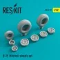 B-25 Mitchell wheels set 1/32 - ResKit Models RS32-0087