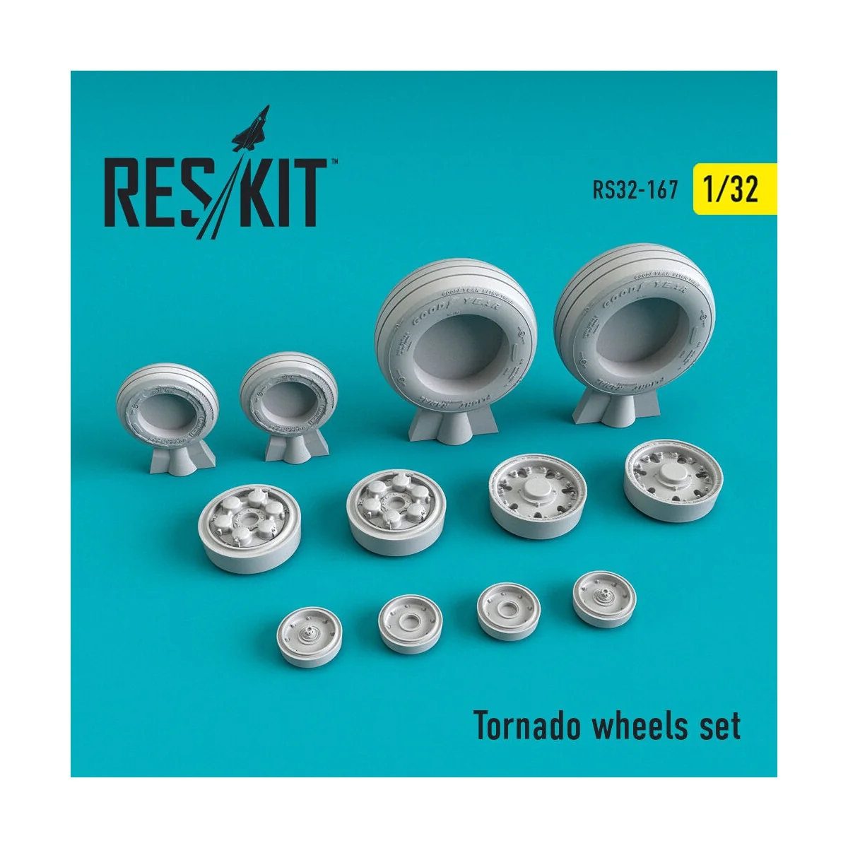 Tornado wheels set, 1/32 - ResKit Models RS32-0167