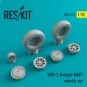 TBM-3 Avenger NAVY wheels set 1/32 - ResKit Models RS32-0231