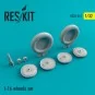 I-16 wheels set, 1/32 - ResKit Models RS32-0241 I-16 wheels set, 1/32 - ResKit Models RS32-0241