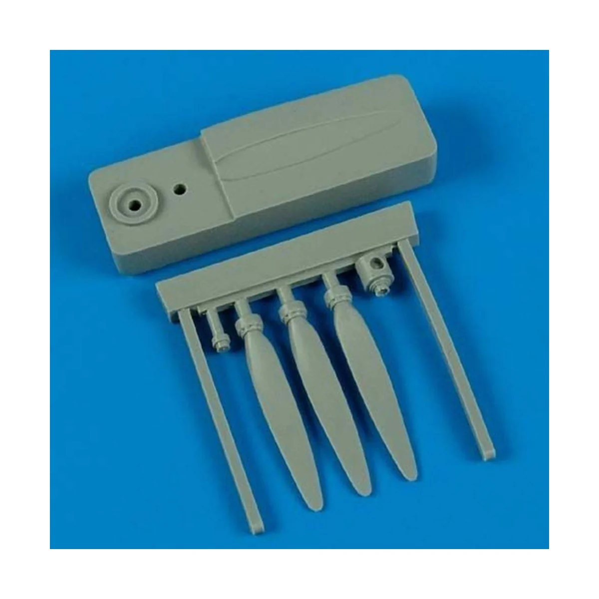 Bf 109E propeller w/tool for Eduard, 1/48 - Quickboost QB48 473 Bf 109E propeller w/tool for Eduard, 1/48 - Quickboost QB48 473