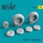 T-6 Texan wheels set, 1/32 - ResKit Models RS32-0274 T-6 Texan wheels set, 1/32 - ResKit Models RS32-0274