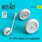 Bf-109K wheels set (weighted), 1/32 - ResKit Models RS32-0360