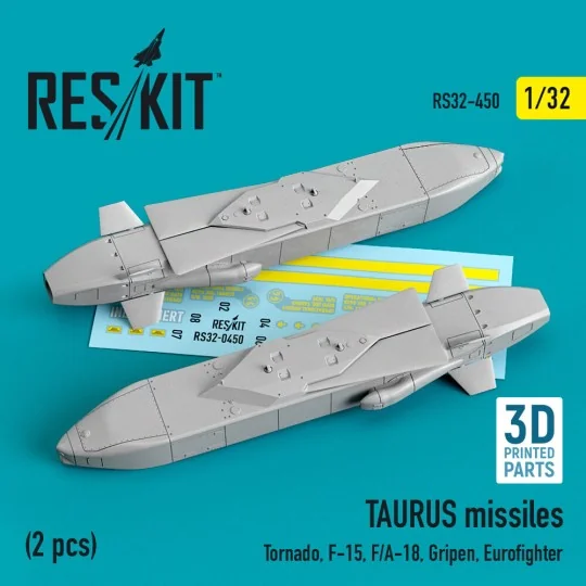 TAURUS missiles (2 pcs) (Tornado, F-15, F/A-18, Gripen, Eurofighter...