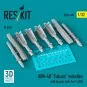 AIM-4D Falcon missiles with launch rails for F-4D/E (4 pcs) (3D Pri... AIM-4D Falcon missiles with launch rails for F-4D/E (4 pcs) (3D Pri...