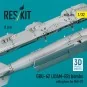 GBU-62 (JDAM-ER) bombs with pylons for MiG-29 (2 pcs) (3D Printed),... GBU-62 (JDAM-ER) bombs with pylons for MiG-29 (2 pcs) (3D Printed),...