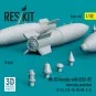 Mk.83 bombs with BSU-85 thermally protected (4 pcs) (F-14, F/A-18, ...