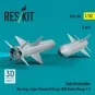 Exocet missiles (2 pcs) (Sea King, Super Etendard, Mirage 2000, Raf...