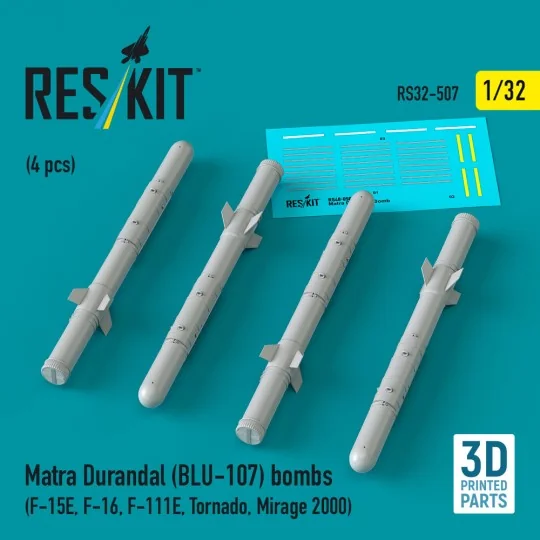 Matra Durandal (BLU-107) bombs (4 pcs) (F-15E, F-16, F-111E, Tornad...