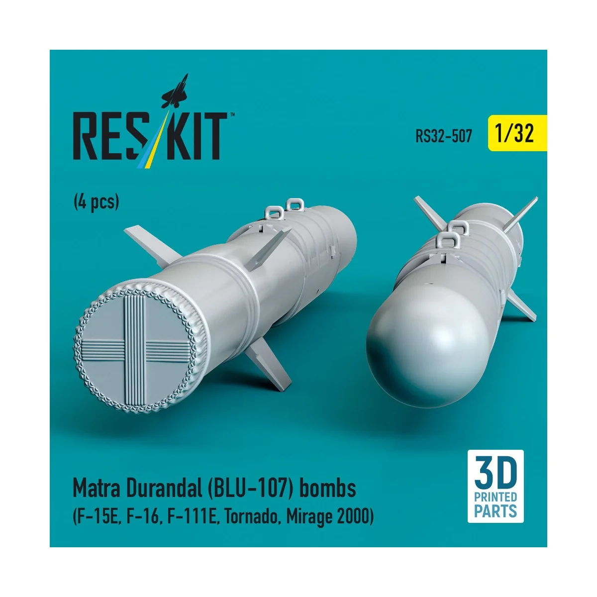 Matra Durandal (BLU-107) bombs (4 pcs) (F-15E, F-16, F-111E, Tornad...