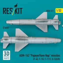 AGM-142 Popeye/Have Nap missiles (2 pcs) (F-4E, F-15I, F-111C, B-52...