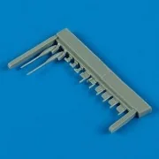 MiG-23M Flogger Ba antennas for TRU, 1/48 - Quickboost QB48 486