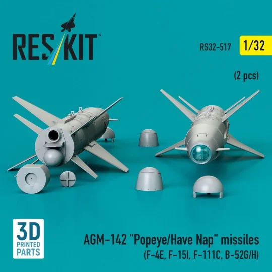 AGM-142 Popeye/Have Nap missiles (2 pcs) (F-4E, F-15I, F-111C, B-52...