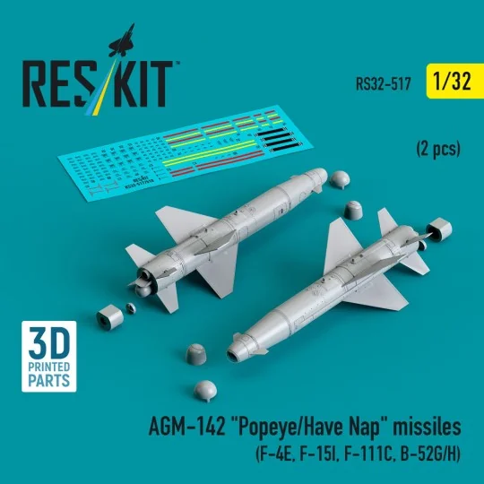 AGM-142 Popeye/Have Nap missiles (2 pcs) (F-4E, F-15I, F-111C, B-52...