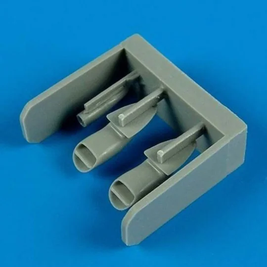 MiG-23M Flogger Ba air scoops for TRU, 1/48 - Quickboost QB48 487