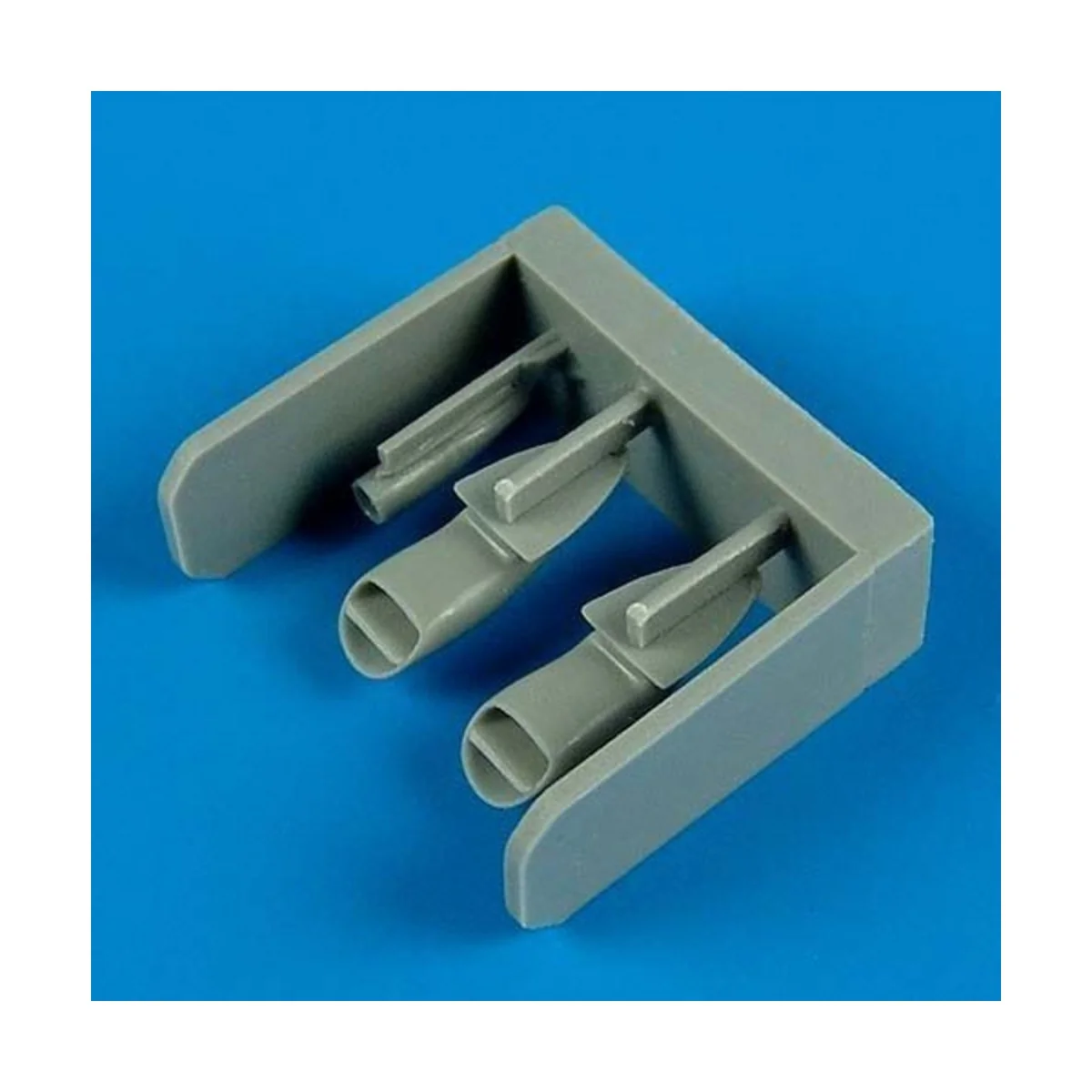 MiG-23M Flogger Ba air scoops for TRU, 1/48 - Quickboost QB48 487