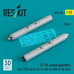 B-13L rocket launchers (2 pcs) (Su-17/22, Su-24, Su-25, MiG-23, MiG...