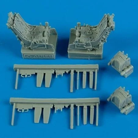 Su-27UB ejection seats w.safety belts, 1/48 - Quickboost QB48 488