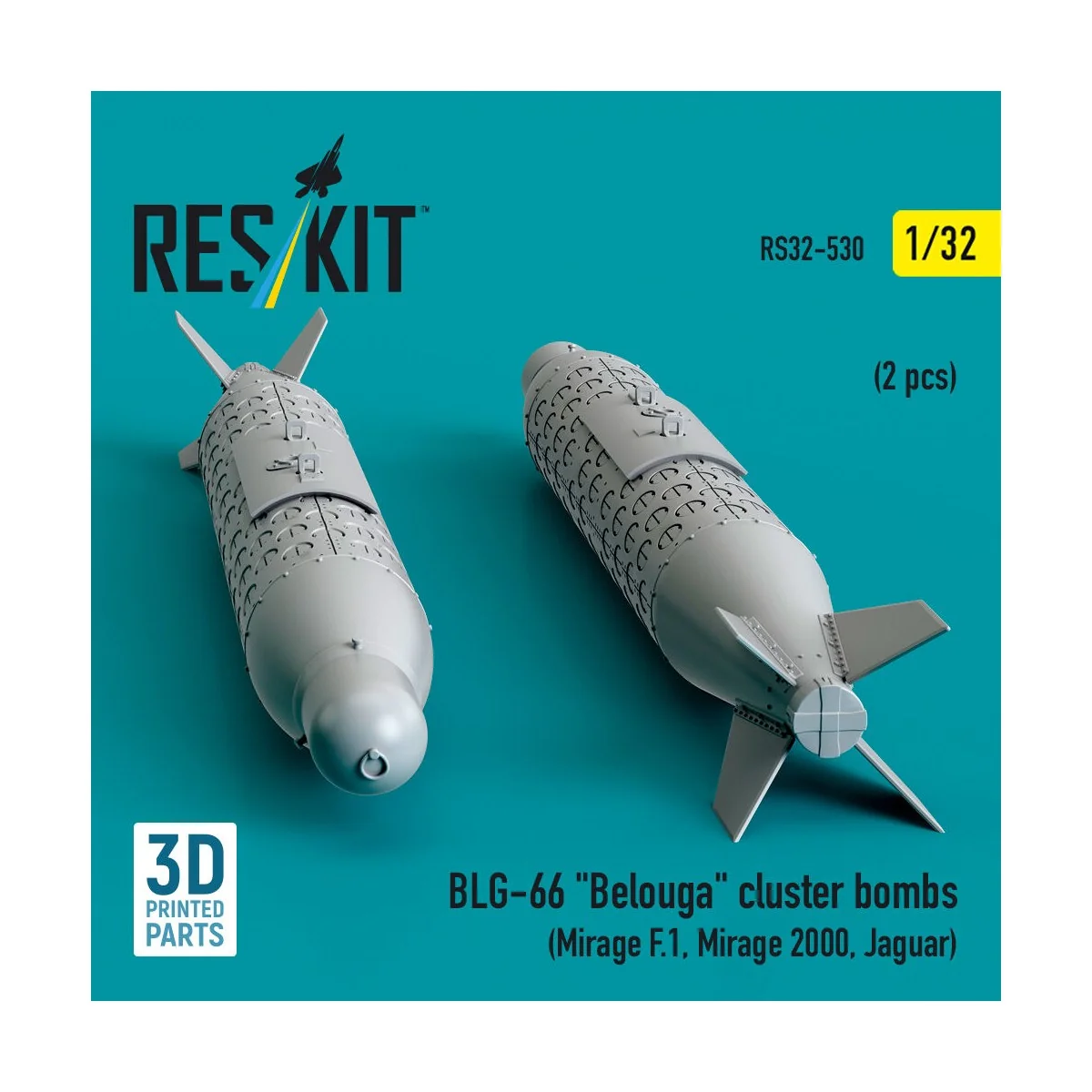 BLG-66 Belouga cluster bombs (2 pcs) (Mirage F.1, Mirage 2000, Jagu...