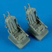 F-5F seats with safety belts for AFV, 1/48 - Quickboost QB48 489