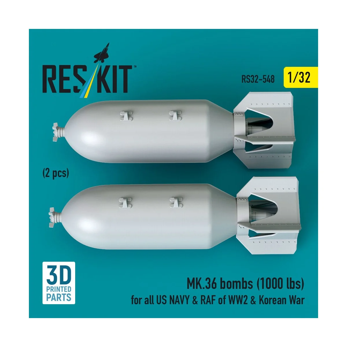 MK.36 bombs (1000 lbs) for all US NAVY & RAF of WW2 & Korean War (2...