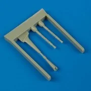 Ki-46 III Dinah gun barrels for Tamiya, 1/48 - Quickboost QB48 494 Ki-46 III Dinah gun barrels for Tamiya, 1/48 - Quickboost QB48 494