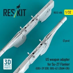 US weapon adapter for Su-27 Flanker (2 pcs) (GBU-39 SDB, GBU-62 (JD...