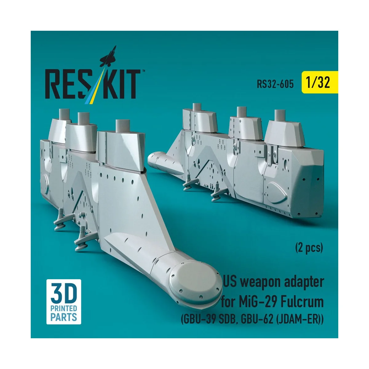 US weapon adapter for MiG-29 Fulcrum (2 pcs) (GBU-39 SDB, GBU-62 (J...