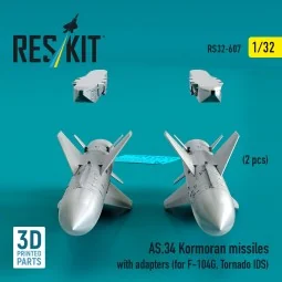 AS.34 Kormoran missiles with adapters (2 pcs) (for F-104G, Tornado ...