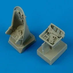 Ju 87B Stuka seats w.safety belts f.HASE - Quickboost QB48 499