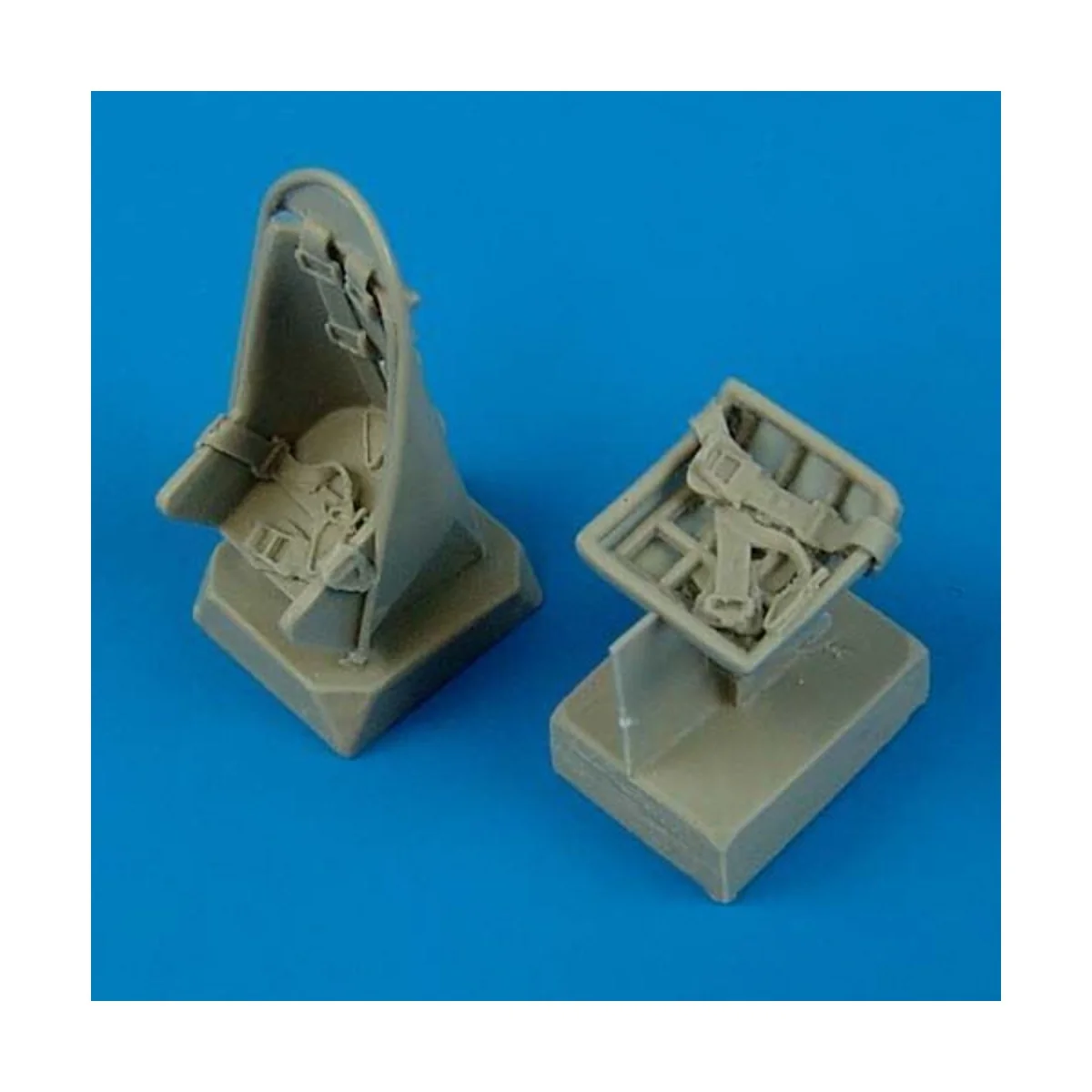 Ju 87B Stuka seats w.safety belts f.HASE, 1/48 - Quickboost QB48 499 Ju 87B Stuka seats w.safety belts f.HASE, 1/48 - Quickboost QB48 499