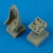 Ju 87B Stuka seats w.safety belts f.HASE, 1/48 - Quickboost QB48 499 Ju 87B Stuka seats w.safety belts f.HASE, 1/48 - Quickboost QB48 499