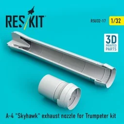 A-4 Skyhawk exhaust nozzle for Trumpeter kit (3D Printed), 1/32 - R...