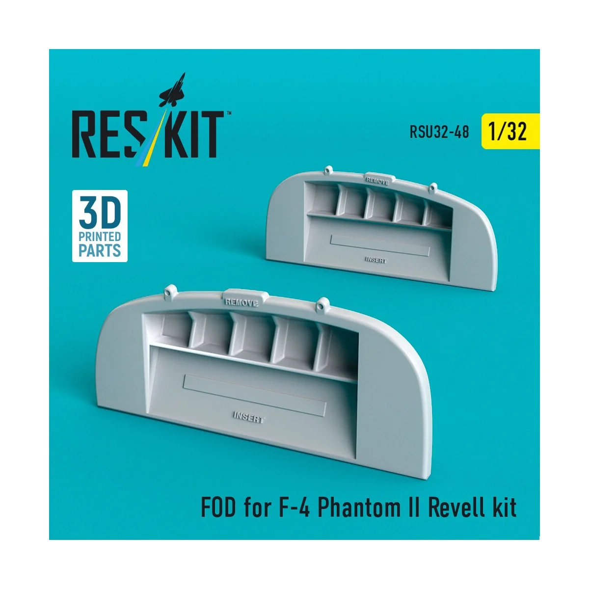 FOD for F-4 Phantom II Revell kit (3D Printed), 1/32 - ResKit Model... FOD for F-4 Phantom II Revell kit (3D Printed), 1/32 - ResKit Model...