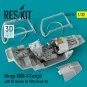 Mirage-2000-5 cockpit with 3D decals for Kitty Hawk kit, 1/32 - Res... Mirage-2000-5 cockpit with 3D decals for Kitty Hawk kit, 1/32 - Res...