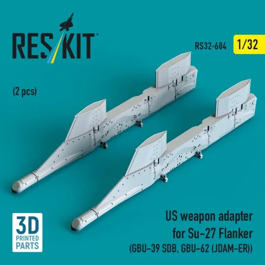 US weapon adapter for Su-27 Flanker (2 pcs) (GBU-39 SDB, GBU-62 (JD...