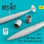F-100 Super Sabre 275 & 335 gallon fuel tanks 1/32 - ResKit Models ...