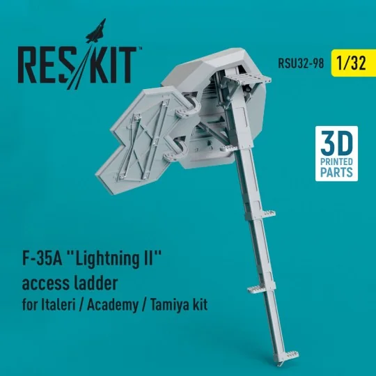F-35A Lightning II access ladder for Italeri / Academy / Tamiya kit...