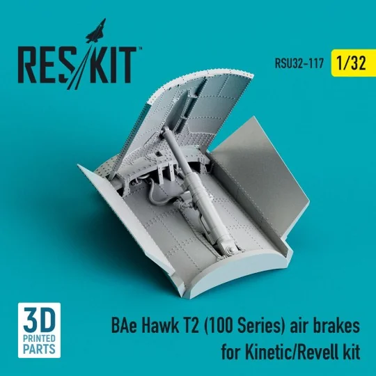 BAe Hawk T2 (100 Series) air brakes for Kinetic/Revell kit (3D Prin...
