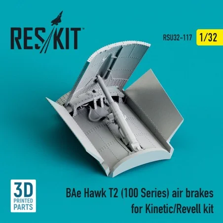 BAe Hawk T2 (100 Series) air brakes for Kinetic/Revell kit (3D Prin...