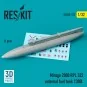 Mirage 2000 RPL 522 external fuel tank 1300lt (3D Printed) 1/32 - R...