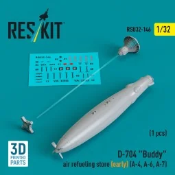 D-704 Buddy air refueling store (early) (1 pcs) (A-4, A-6, A-7) (3D...