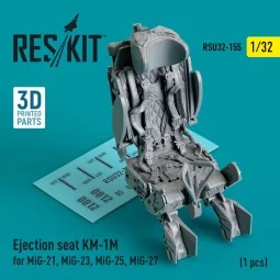 Ejection seat KM-1M for MiG-21, MiG-23, MiG-25, MiG-27 (1 pcs) (3D ...