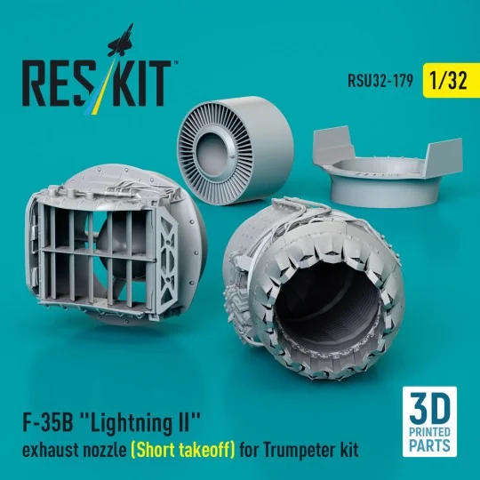 F-35B Lightning II exhaust nozzle (Short takeoff) for Trumpeter kit...