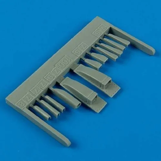 Sukhoi Su-7 BKL air intakes f. KP Mod., 1/48 - Quickboost QB48 515