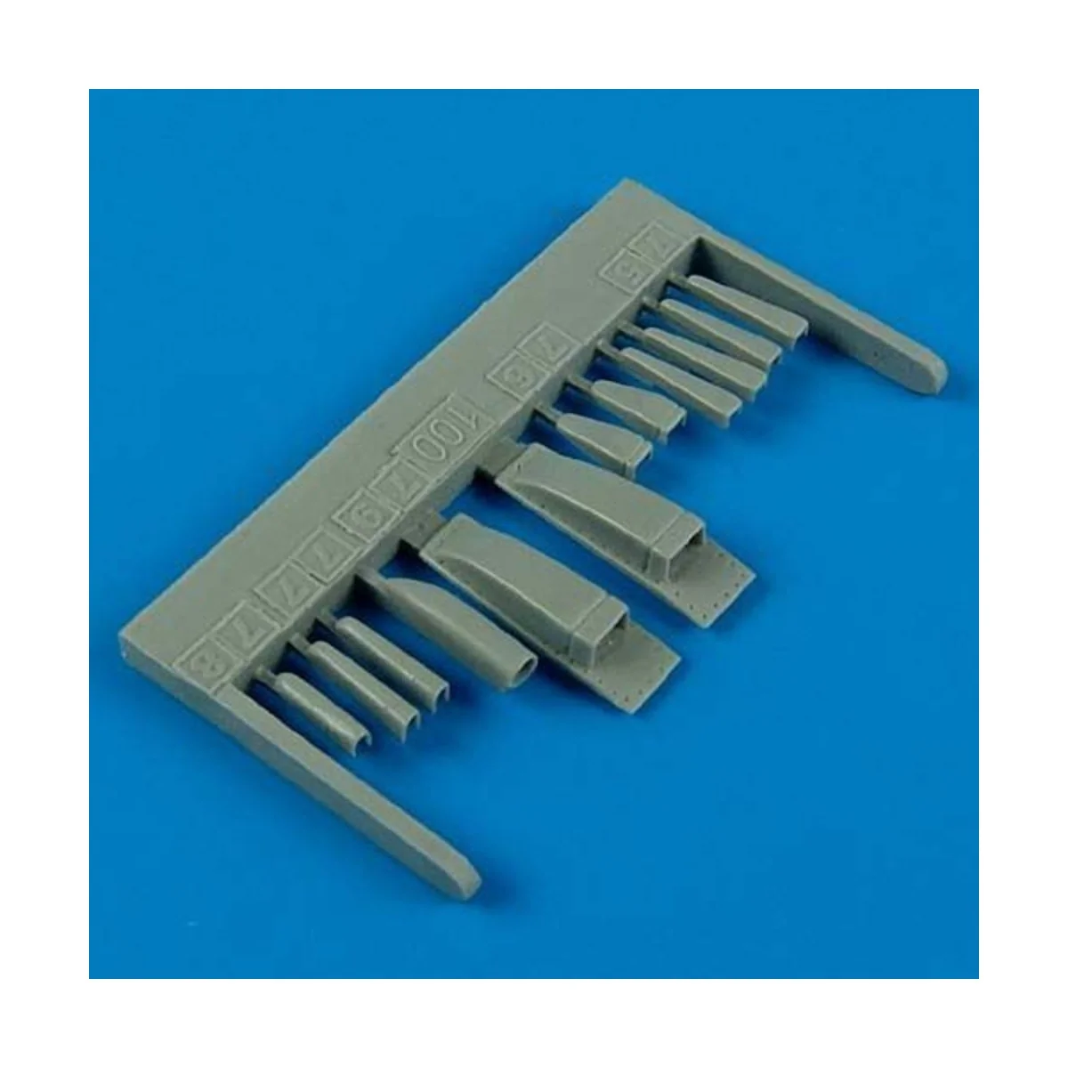 Sukhoi Su-7 BKL air intakes f. KP Mod., 1/48 - Quickboost QB48 515