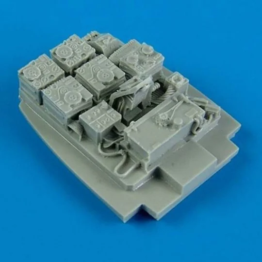 Me 410A radio equipments for Meng, 1/48 - Quickboost QB48 519